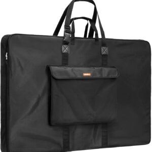 Large Art Portfolio Bag - Waterproof Nylon - 35 Inches x 43 Inches