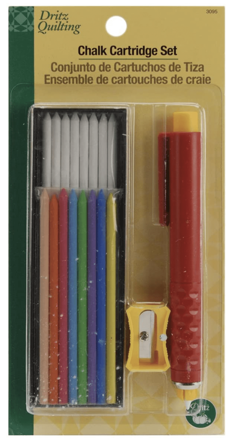  [2 Pack] Fabric Chalk Markers for Sewing and Quilting