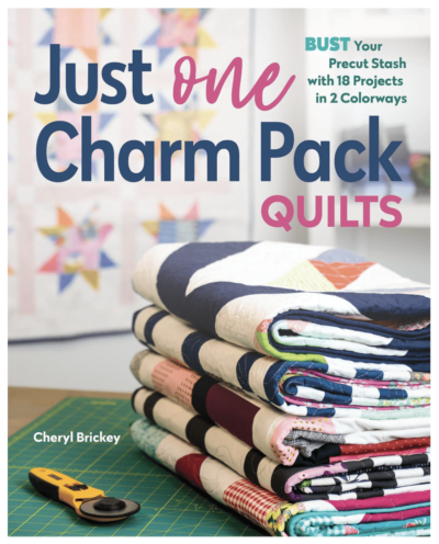 Just one charm pack quilts