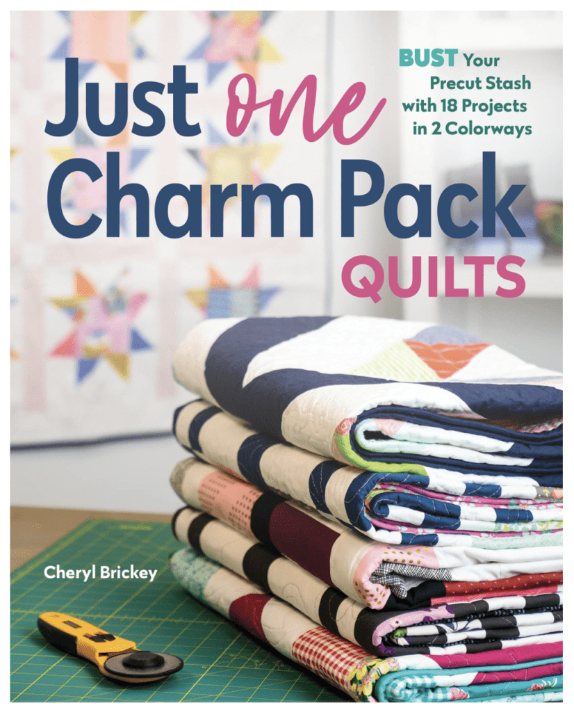 Just one charm pack quilts