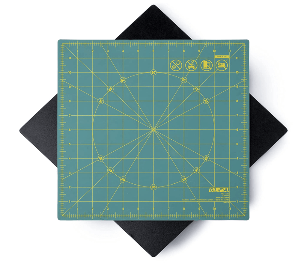 Olfa Cutting Mat 12 Inch Rotating Self Healing
