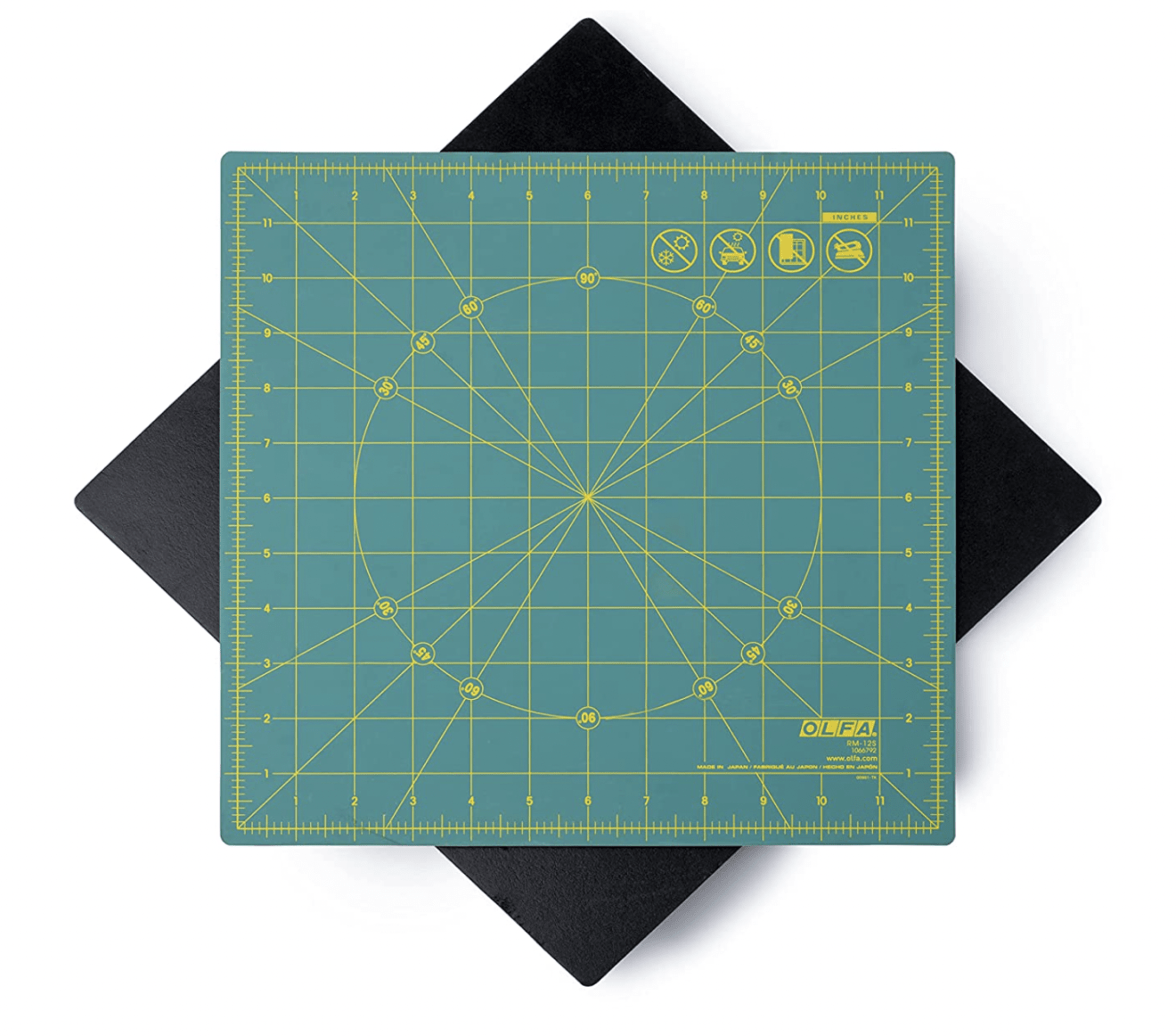 Olfa Cutting Mat 12 Inch Rotating Self Healing