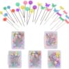 500 Assorted Flat Head Pins