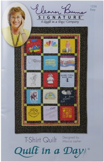 Quilt in a Day T-Shirt Quilt Pattern by Eleanor Burns