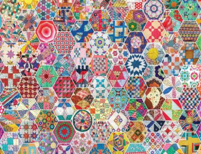 Crazy Quilt Puzzle by Springbok - 2