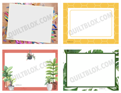 QB141 - Quilt Labels - Set 6 - with Watermark - Image