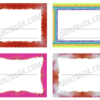 QB148 - Quilt Labels - Set 13 - with lines and Watermark - Image