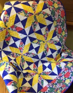Windmill - a quilt designed by Deb Messina - Quiltblox
