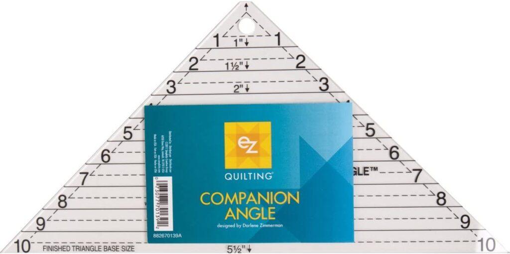 Companion Angle Acrylic Template by EZ Quilting | Quiltblox.com