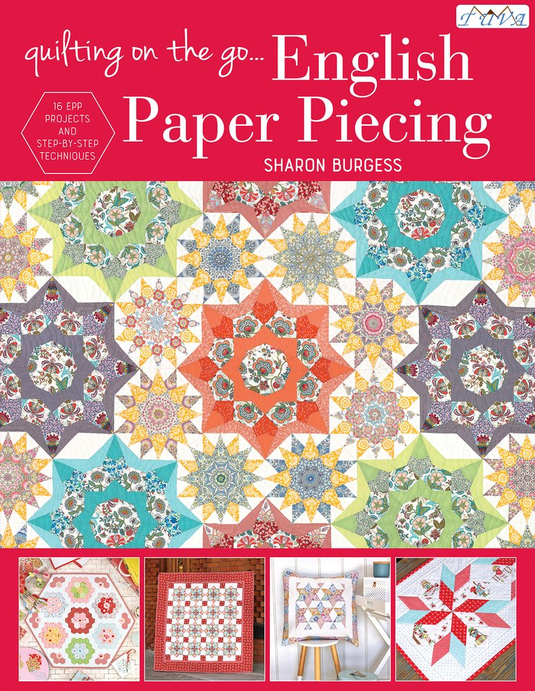 Quilting on the Go - English Paper Piecing - Front Cover