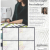 Straight Line Quilting - Back Cover