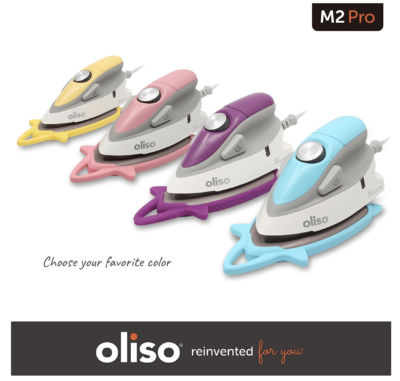 Oliso M2 Mini Project Steam Iron - Available in 4 Colors