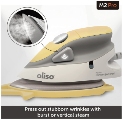Oliso M2 Mini Project Steam Iron - with Steam