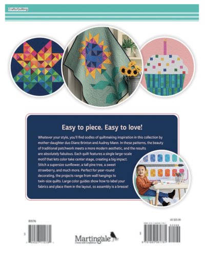 Piece and Love Quilts - Back Cover