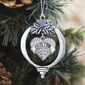 Quilter Ornament by Inspired Silver - 1