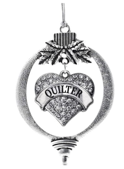 Quilter Ornament by Inspired Silver