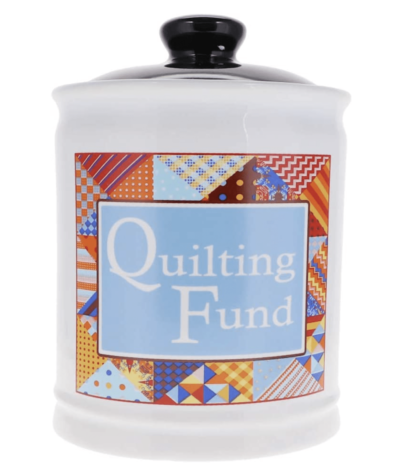 Quilting Fund Jar