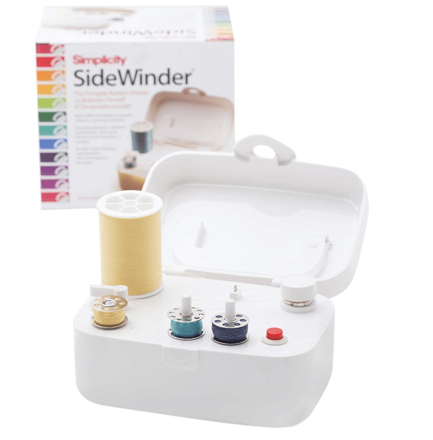 Automatic Bobbin Winder For Large Capacity (M & U Size) Sewing Machine  Bobbins