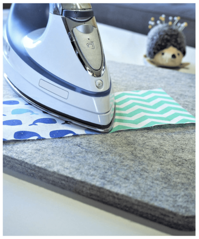 Wool Ironing Mat by Nido - in Use