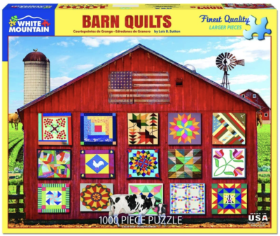 Barn Quilt Puzzle - Box