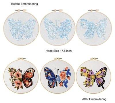 Butterfly and Flowers Kit - 2