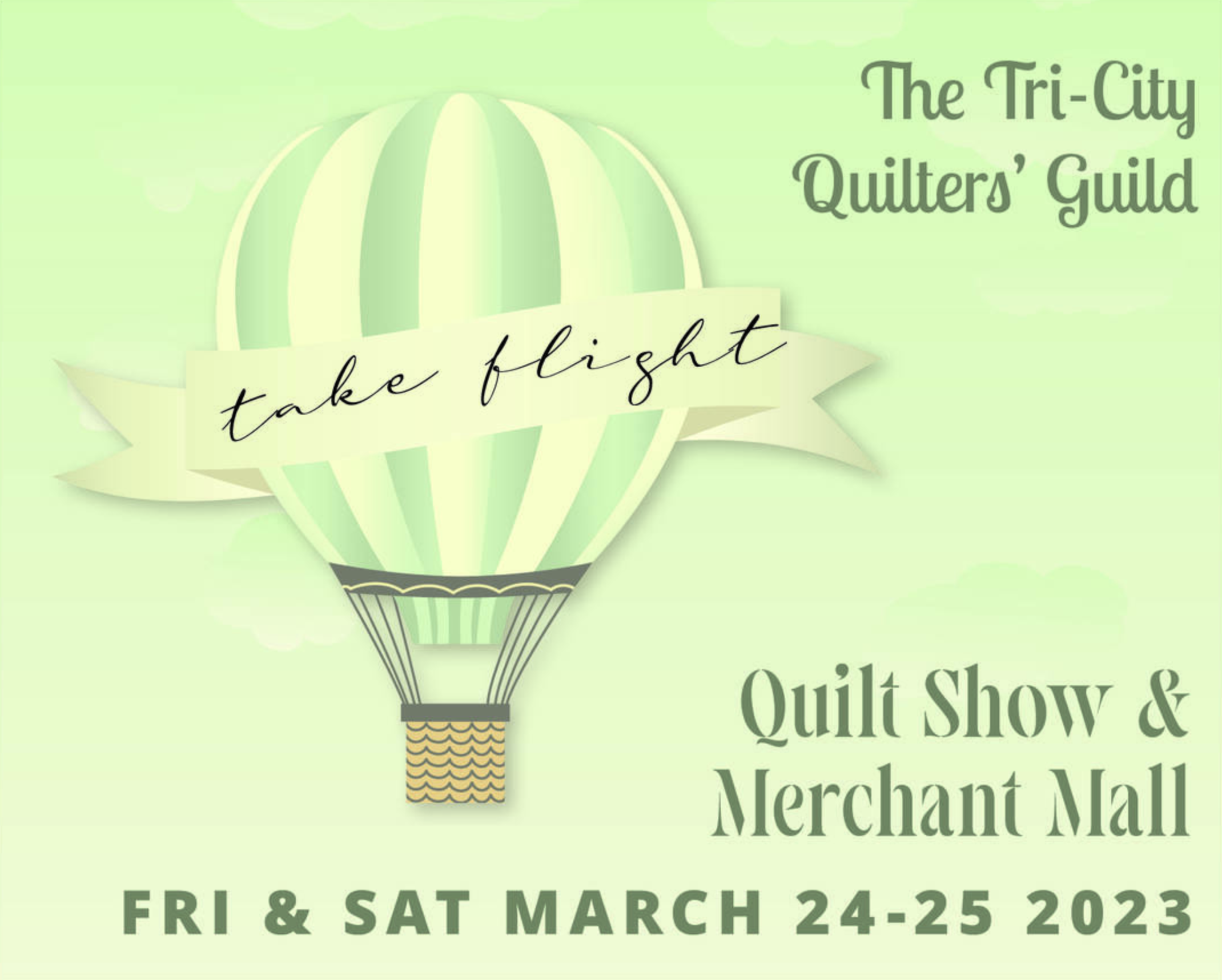 Take Flight TriCities Quilt Guild Quilt Show