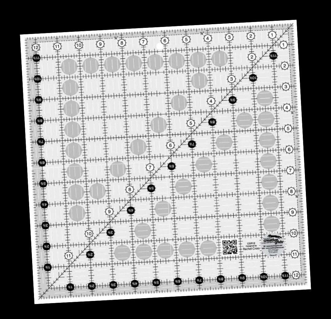 12 inch Square Ruler - Creative Grids