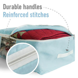 Quilt Storage Bag - Durable Handles
