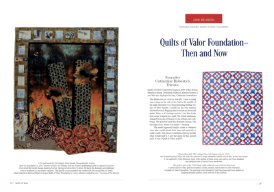 Quilts of Valor - Then and Now