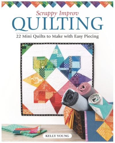 Scrappy Improv Quilting - Front Cover