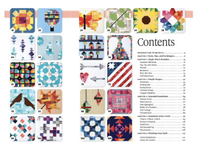 Scrappy Improv Quilting - Table of Contents