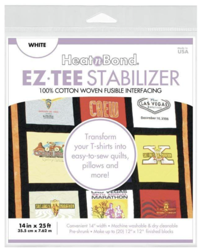 HeatnBond EZ-Tee Woven Fusible Stabilizer - White