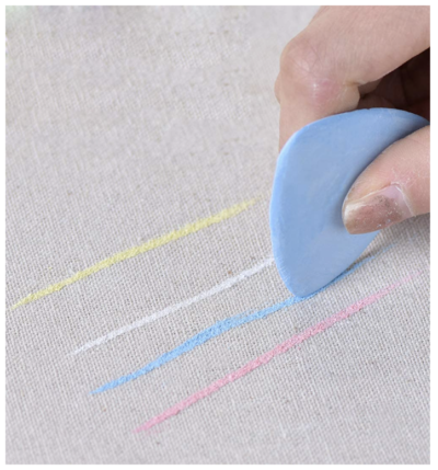 Tailor's Chalk - Marks on Light Fabric