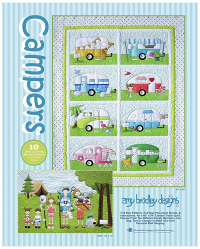 Campers by Amy Bradley - Front Cover Image - Quiltblox.com