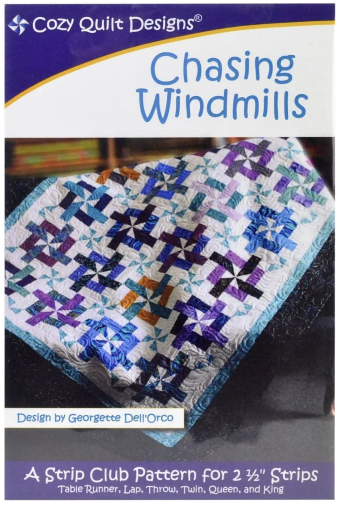Chasing Windmills by Cozy Quilt Designs - Front Cover - Image - Quiltblox.com