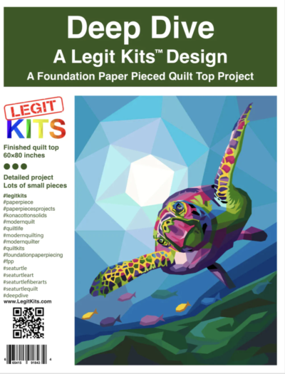 Deep Dive by Legit Kits - Pattern Front Cover Image - Quiltblox.com