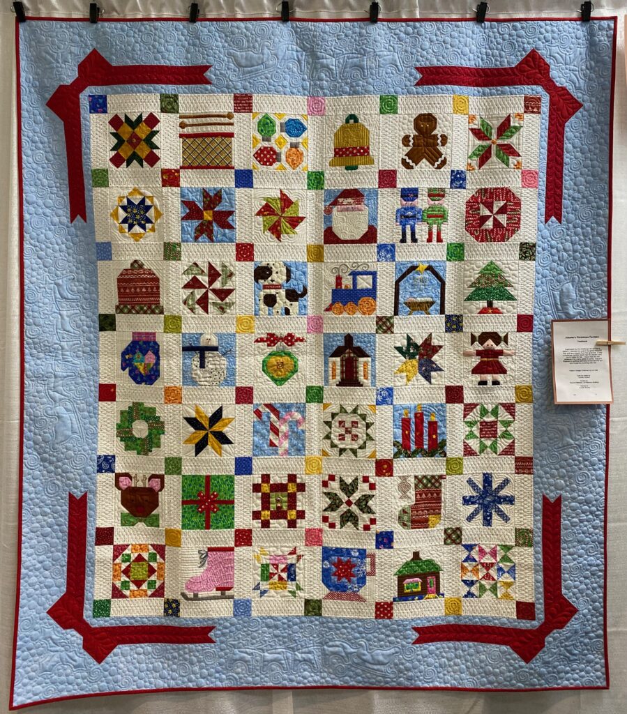 The 2023 MPS Earth Day Quilt Show - Cydney G. - Josette's Christmas Fantasy