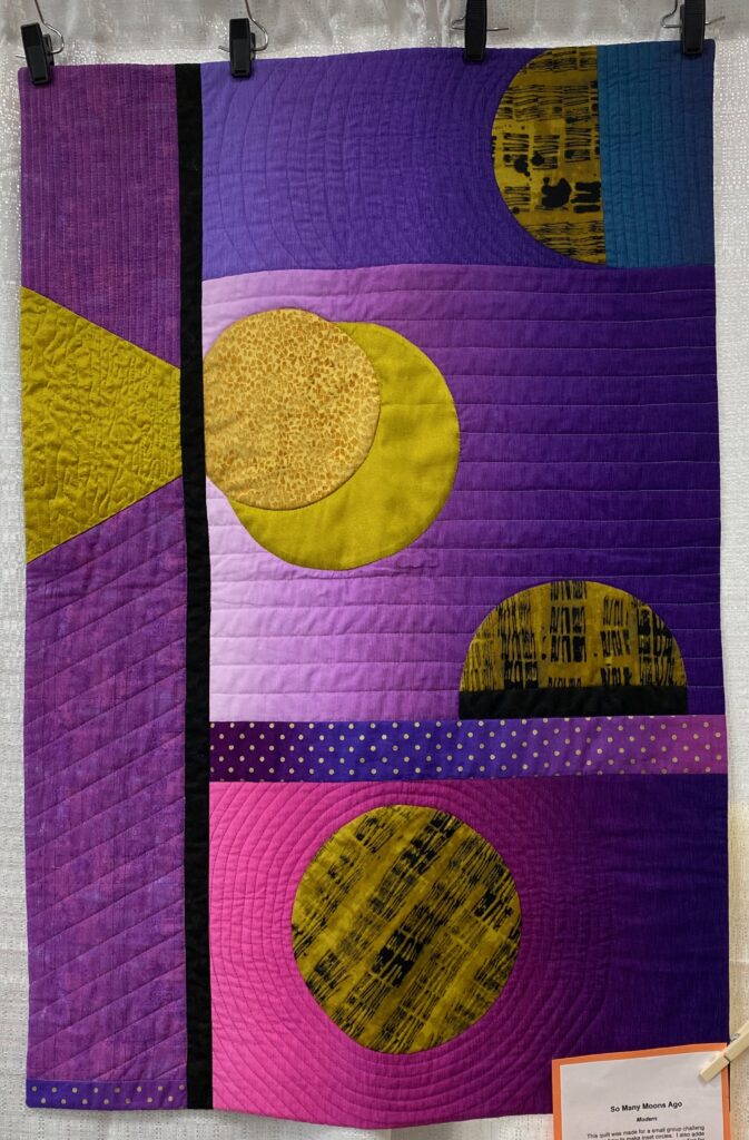 The 2023 MPS Earth Day Quilt Show - Rosalie M. - So Many Moons Ago