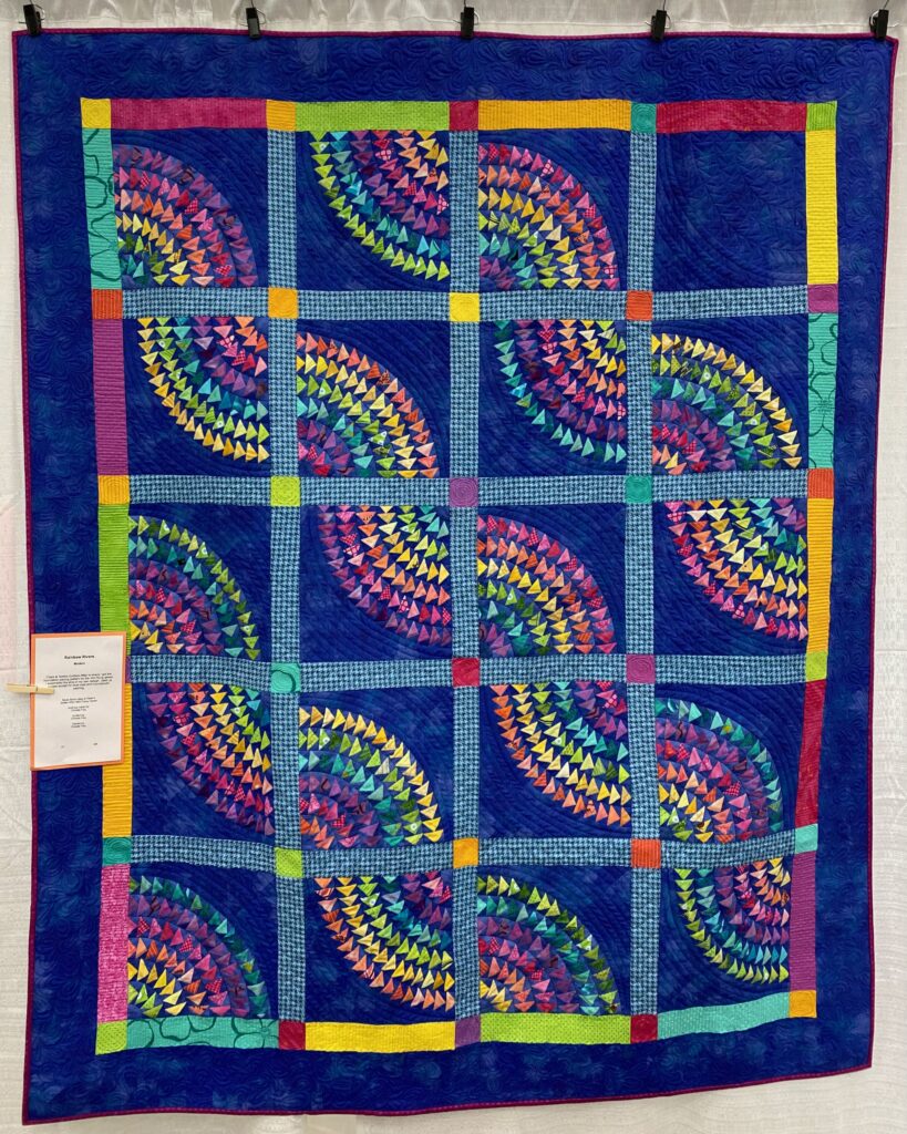 The 2023 MPS Earth Day Quilt Show - Christie F. - Rainbow Rivers