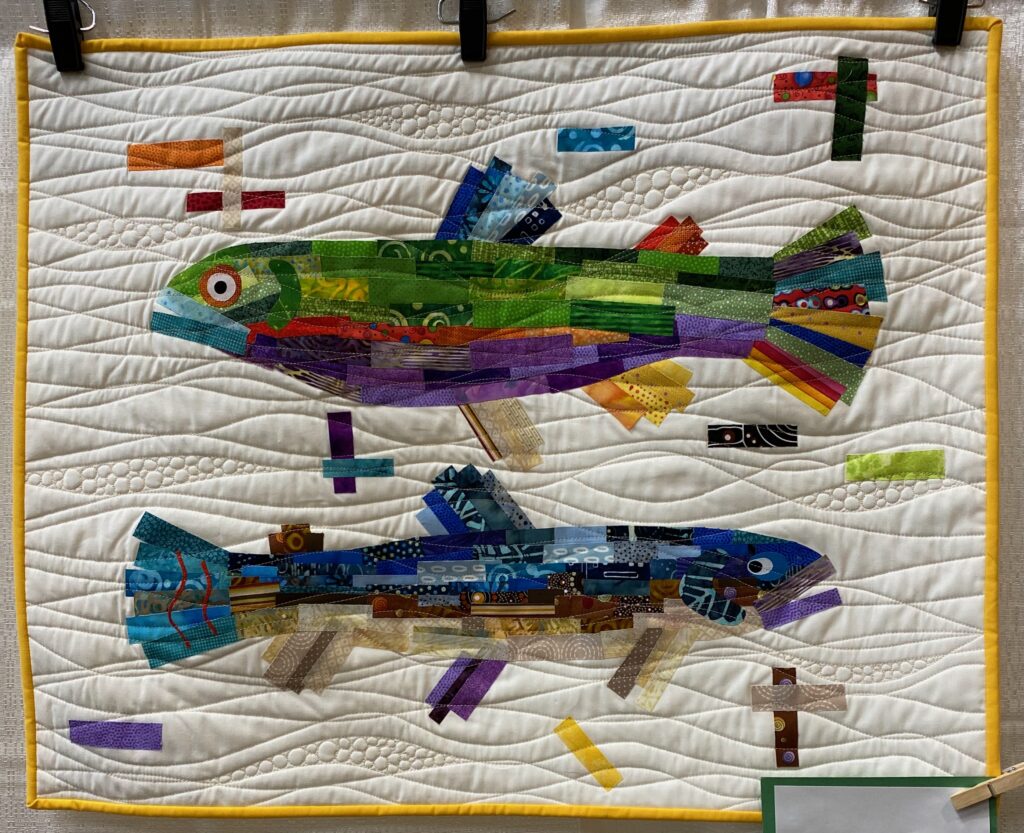 The 2023 MPS Earth Day Quilt Show - Jean M. - Rainbow Fish