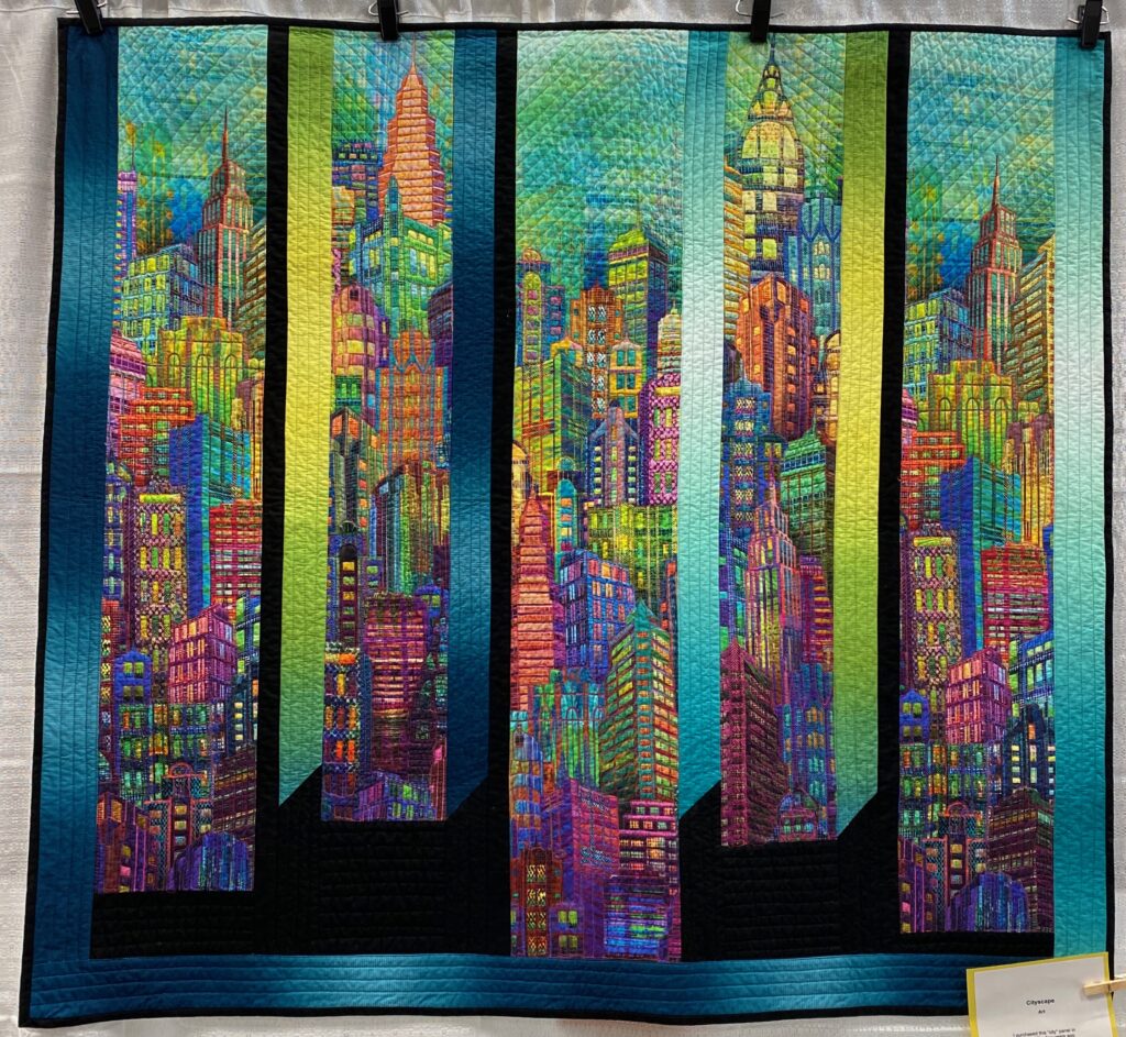 The MPS Earth Day Quilt Show - Lisa R. - Cityscape