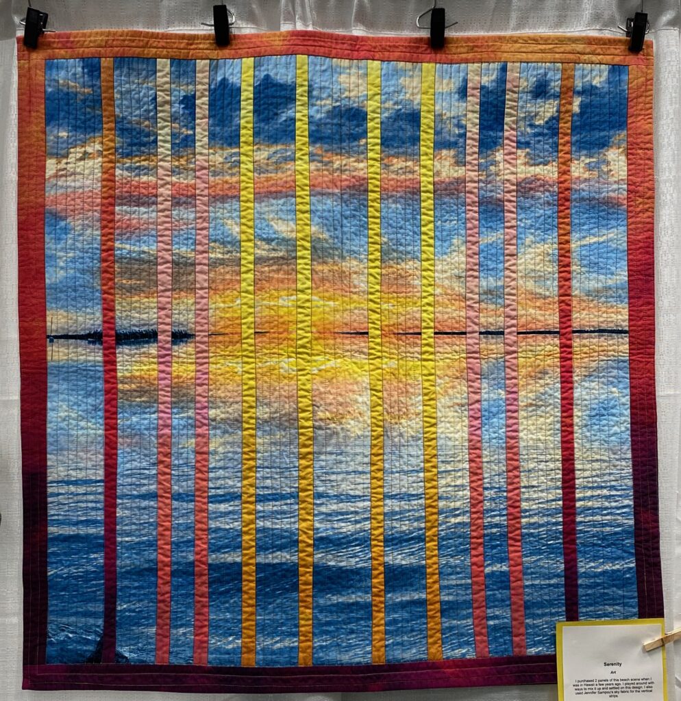 The MPS 2023 Earth Day Quilt Show - Lisa R. - Serenity