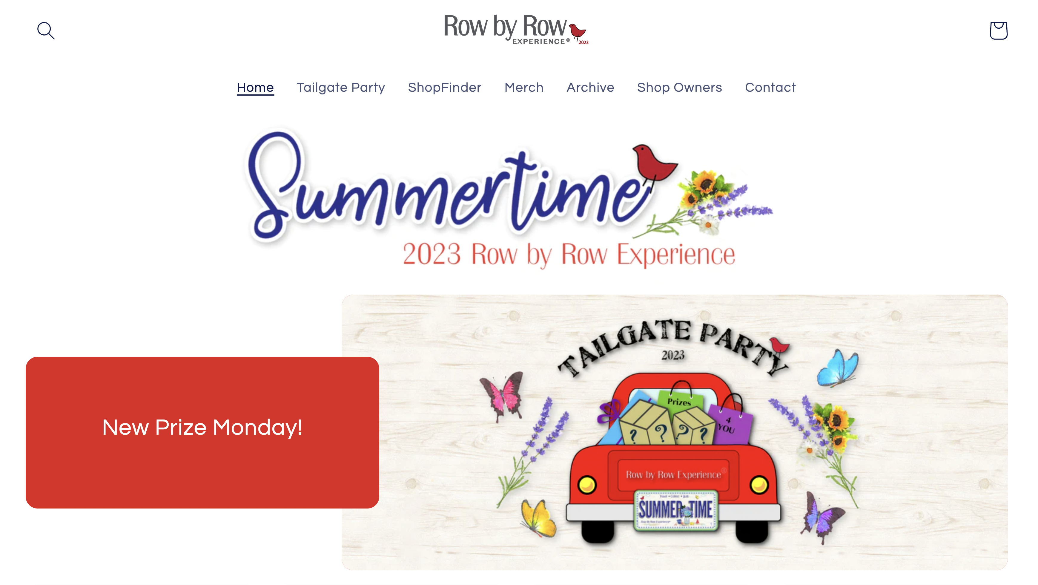 The 2023 Row by Row Experience – Summertime