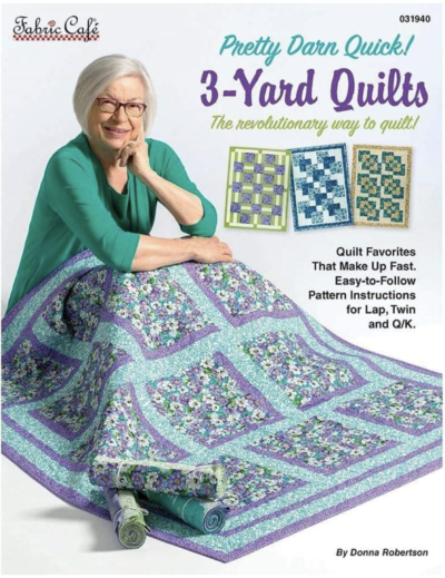 3 Yard Quilts - Pretty Darn Quick - Front Cover Image - Quiltblox.com