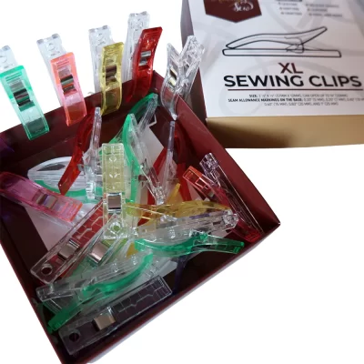 XL Sewing Clips - Open Box of Clips - Image - Quiltblox.com