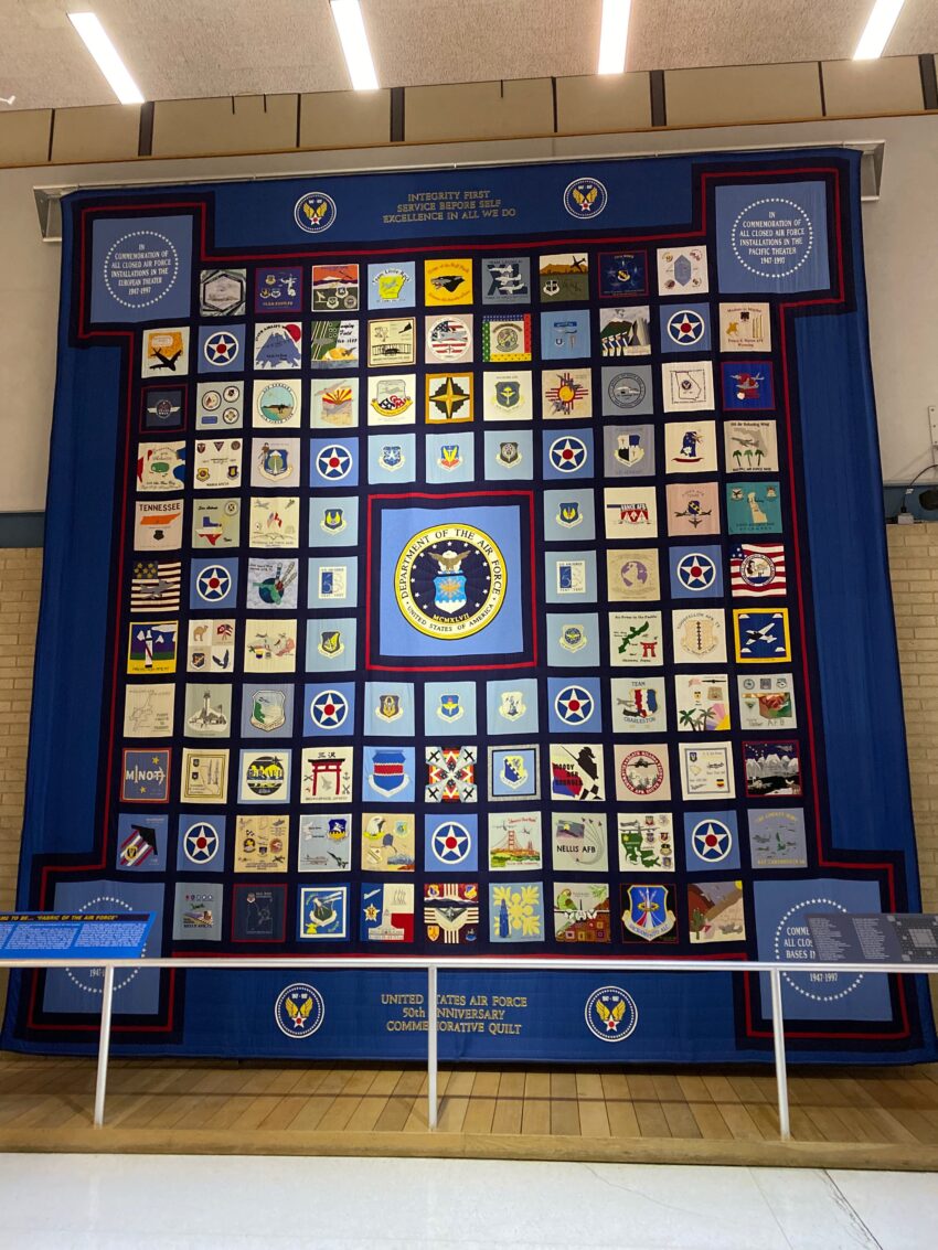 National Air Force Museum - Commemorative Quilt - Image - Quiltblox.com