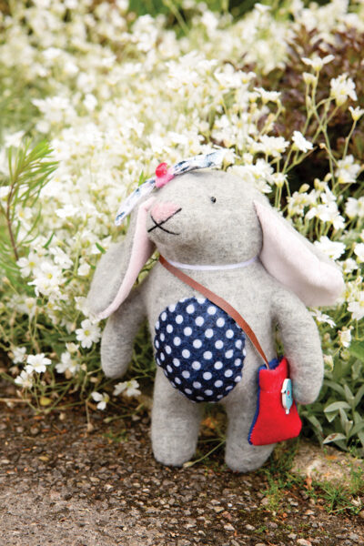 Instant Softies by Isabelle Ewing - Stuffed Bunny Image - CT Publishing - Quiltblox.com