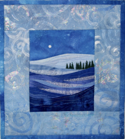 Accidental Landscapes - Project Image - Winter Scene - Quiltblox