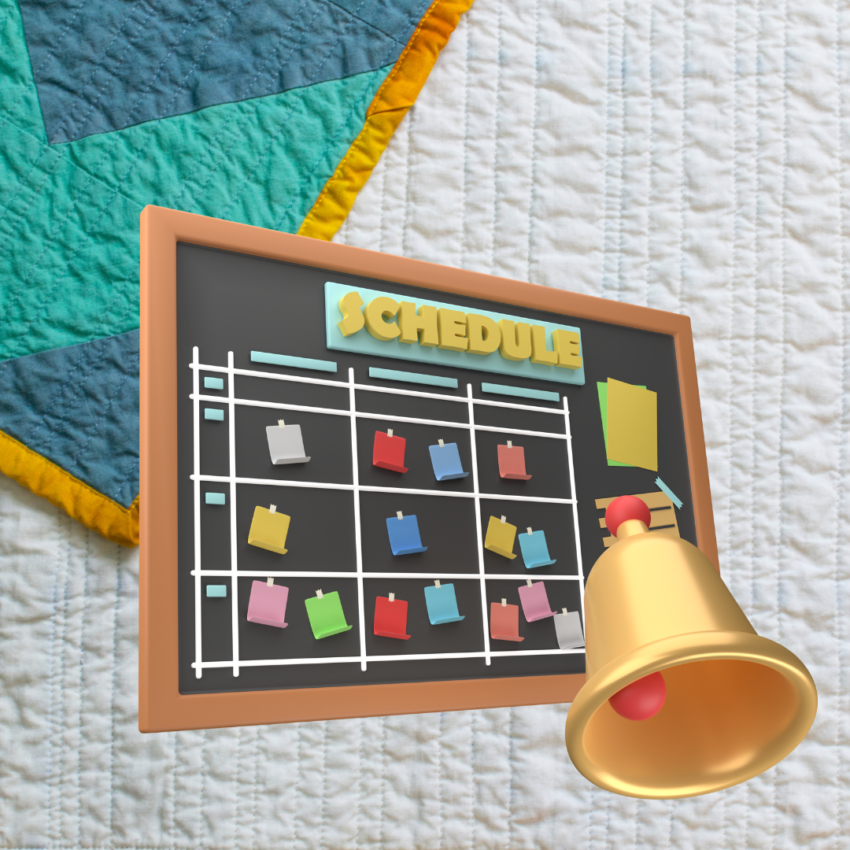 Taking a Class - On My Schedule - Image - Quiltblox.com