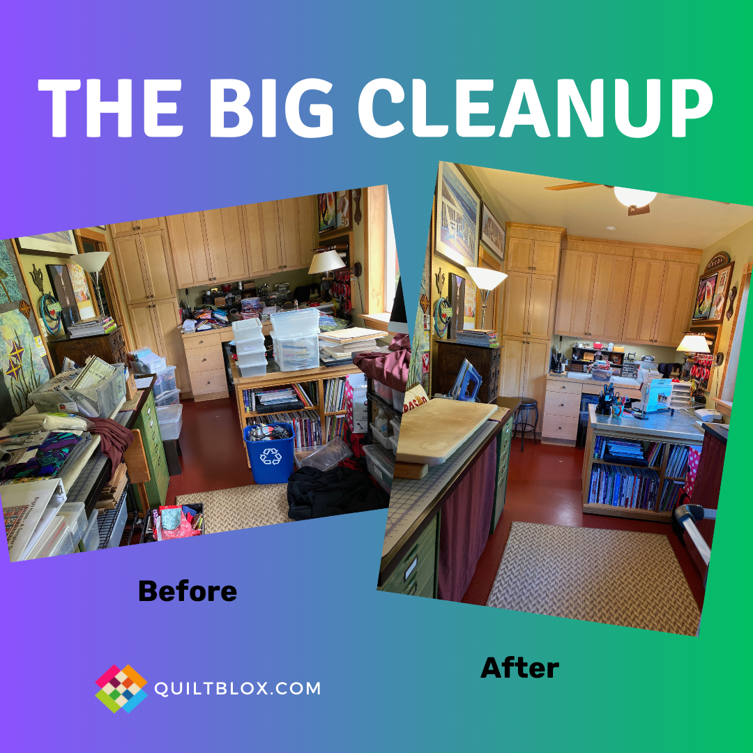 The Big Cleanup - Cover Image - Quiltblox.com